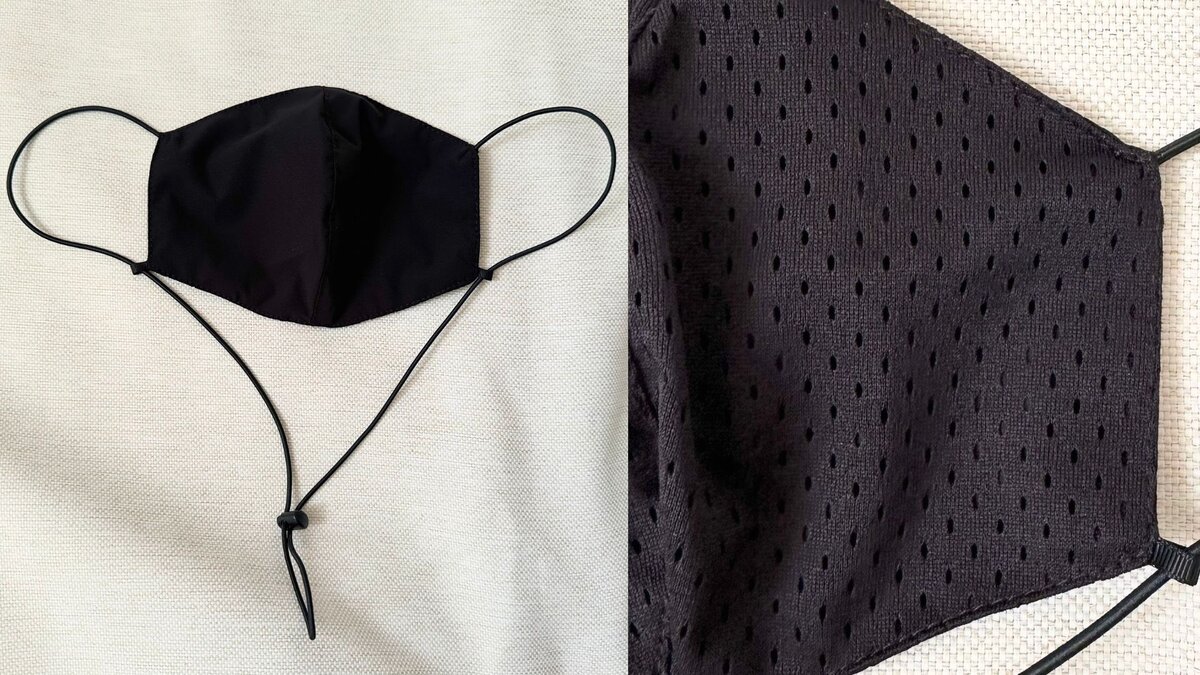 ワークマン2026年春夏レディース新製品：花粉症対策ウェアとして人気のエアロクラスターワンピースに付属しているマスク