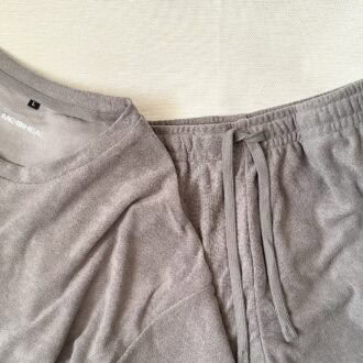 ワークマンのリカバリーウェア「メディヒール」2026年春夏商品：パイルの半袖トップスとハーフパンツ