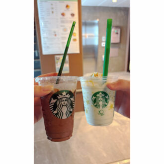 試験終わりの息子と、スタバでおつかれさま会