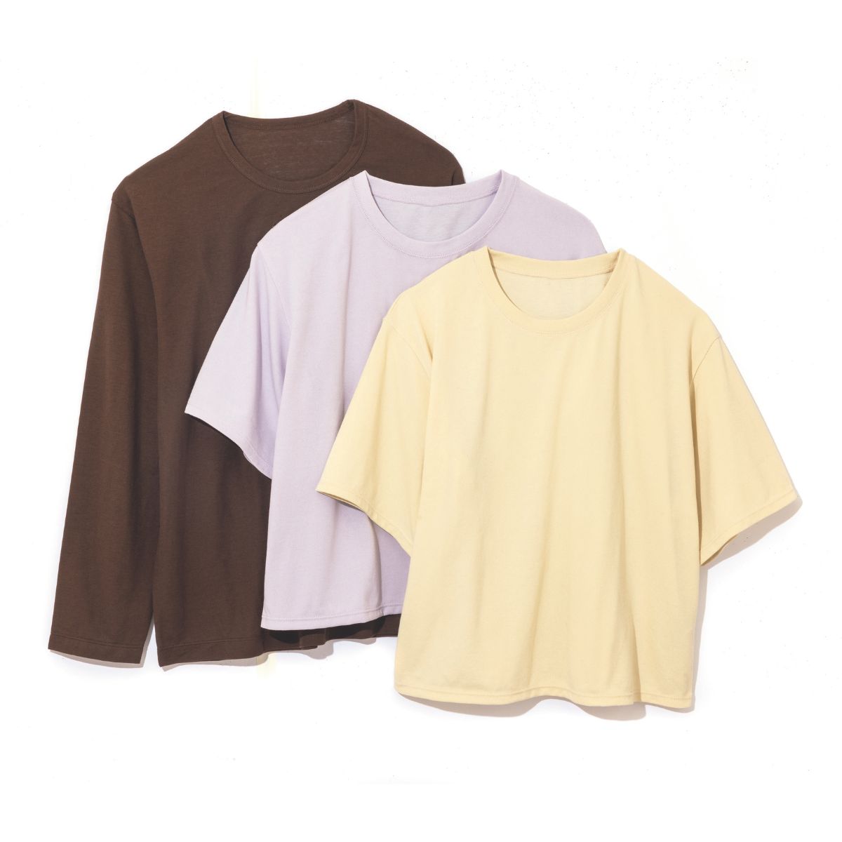 無印良品のTシャツ3点