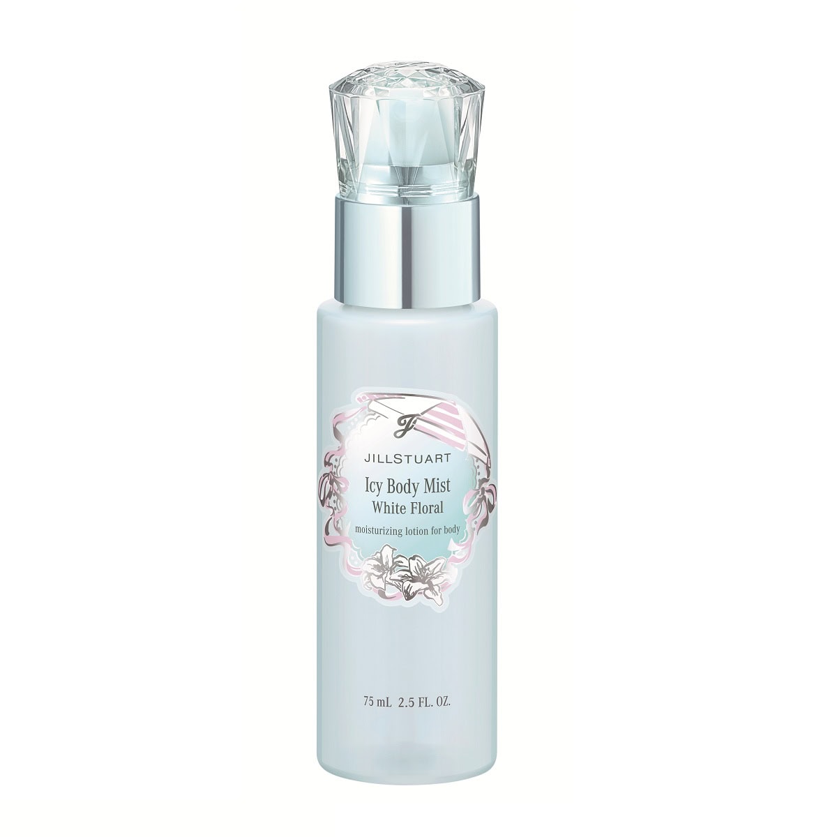 ジルスチュアート ホワイトフローラル アイシーボディミスト 75mL 2970円（ジルスチュアートビューテイ）※7月3日限定発売