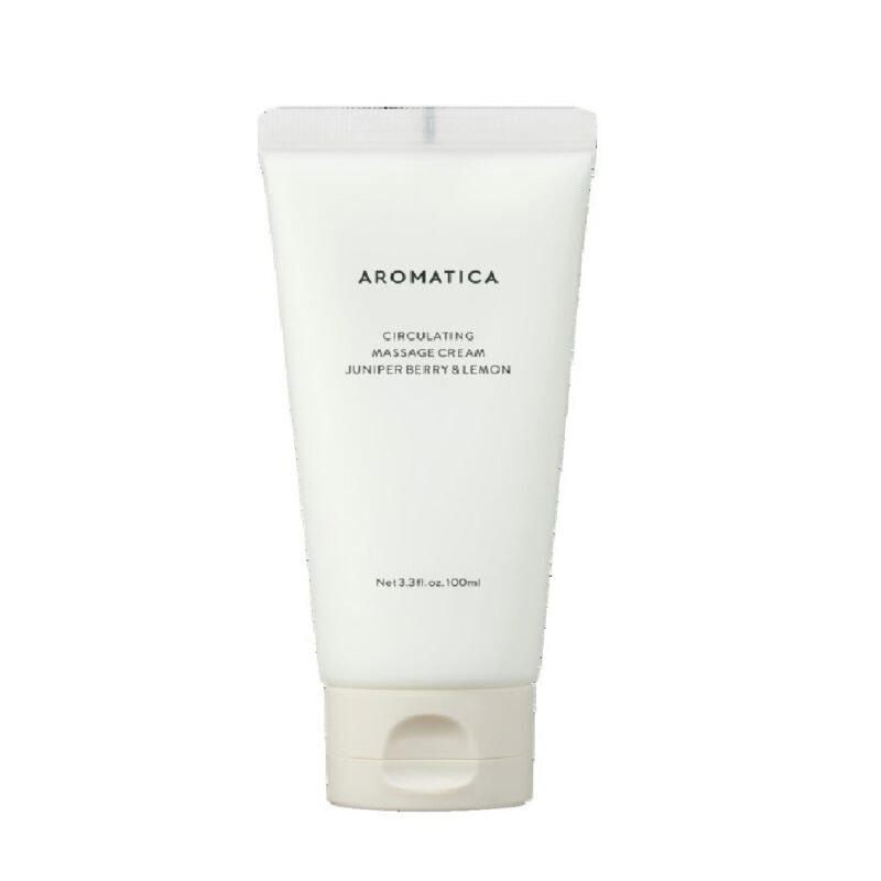アロマティカ サーキュレイティングマッサージクリーム ジュニパーベリー＆レモン 100mL 3300円（フードコスメ）