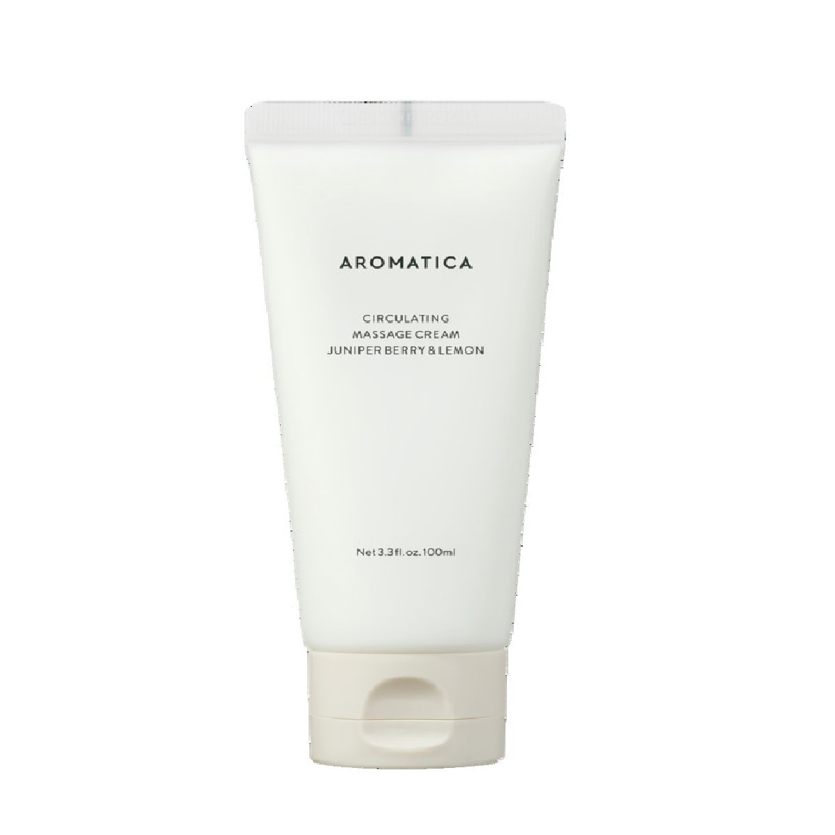 アロマティカ サーキュレイティングマッサージクリーム ジュニパーベリー＆レモン 100mL 3300円（フードコスメ）