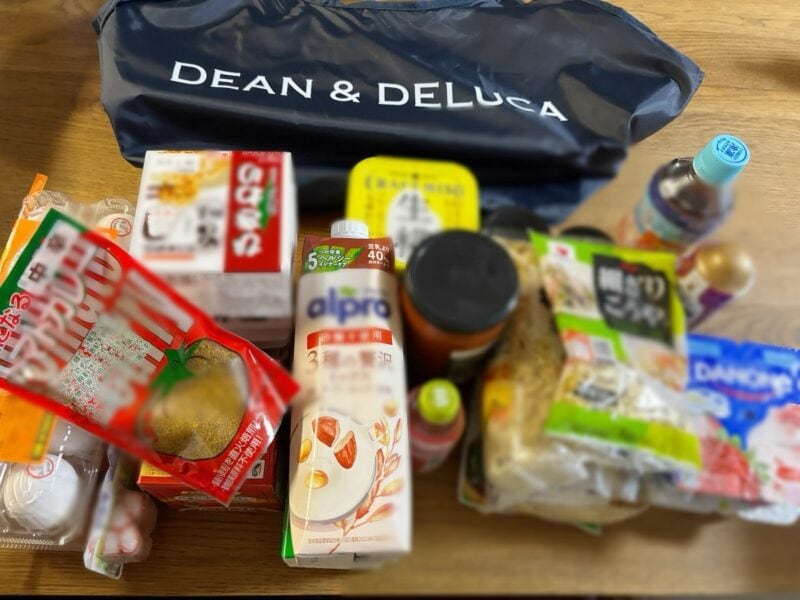 DEAN&DELUCAバッグ中身