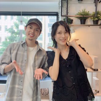 【40代ヘアスタイル】ミディアムからボブまで楽しめる。話題の「インボブカット」で今っぽい抜け感ヘアに！｜かがやき隊 池田愛未