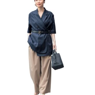 ジャーナルスタンダード レサージュ プレス市川綾子さんの機能服スナップ