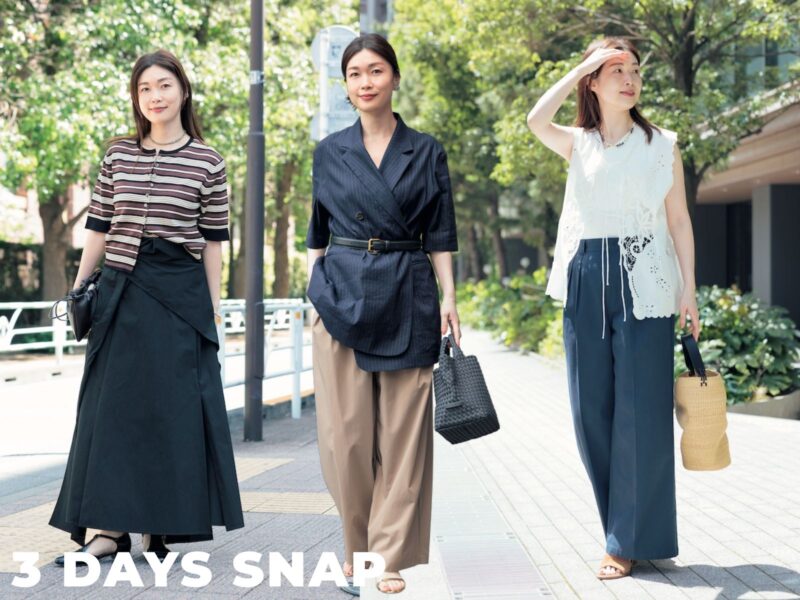 ジャーナルスタンダード レサージュ プレス 市川綾子さんの3DAYS