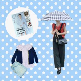 【梅雨の救世主】GLOW7月号「“お洒落で快適”をかなえる大人の機能服」がお手本！真似っこコーデ3選｜かがやき隊 藤野 翠