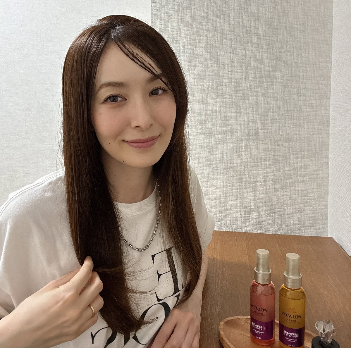 北澤さん塗ったら艶々