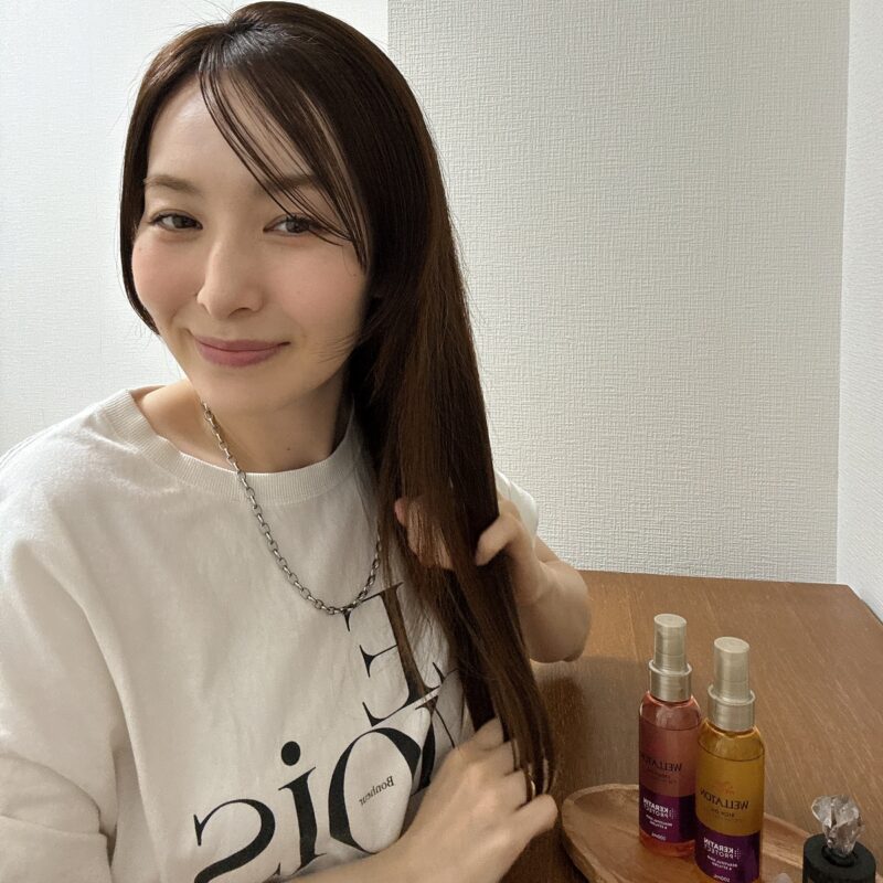 北澤さんオイルをしっかりなじませて
