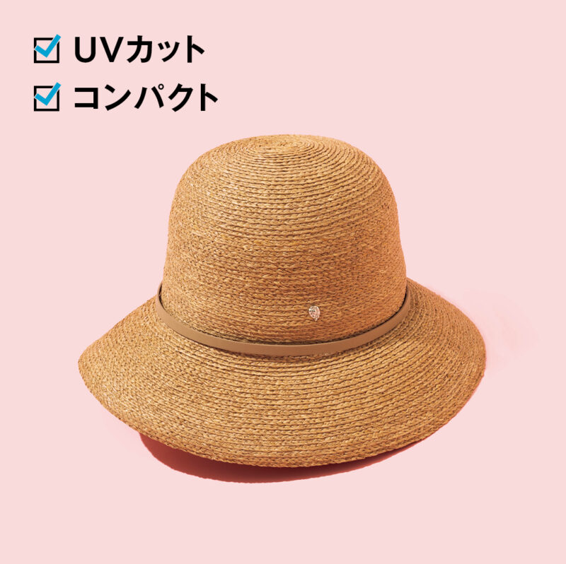 かぶるだけで洒落た装いに。4万8400円（ヘレンカミンスキー／ヘレンカミンスキー GINZA SIX店）