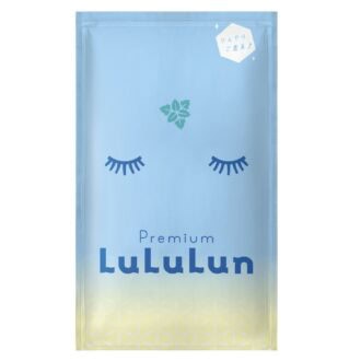 プレミアムルルルンひんやりマスク 1枚✕5袋入 1650円 (Dr.ルルルン)