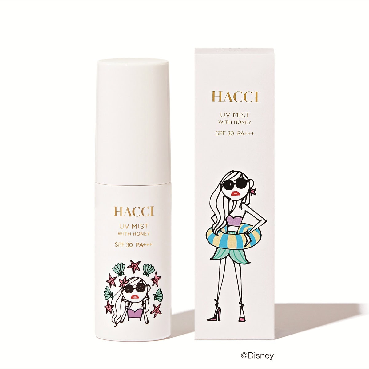 日焼け止めミスト D SPF30・PA+++ 40mL 4950円(HACCI)※限定品