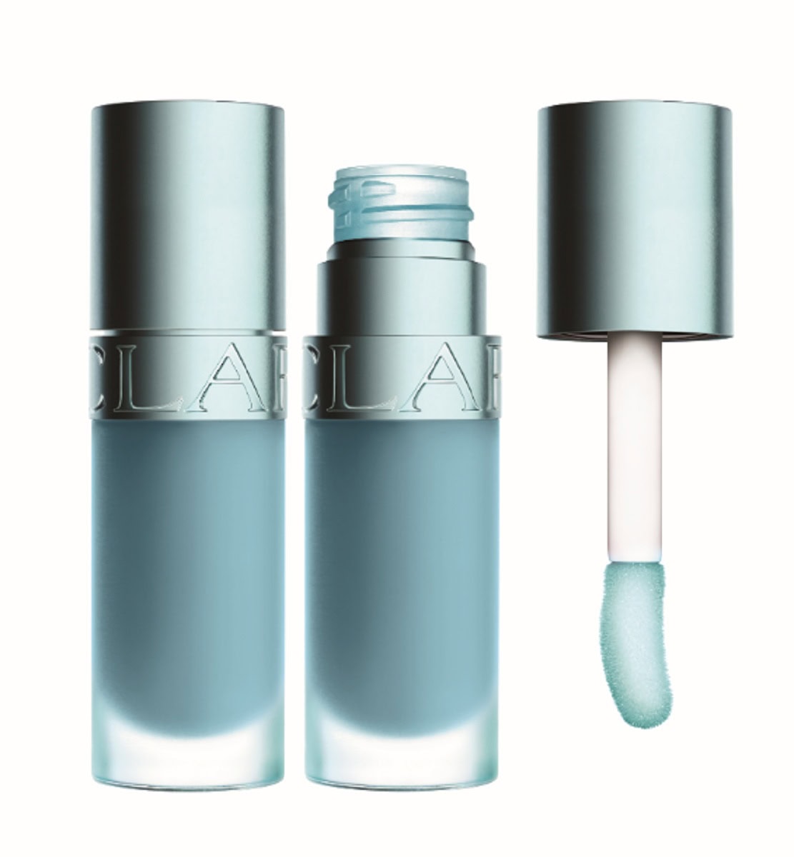 リップコンフォートオイル 00 クライオミント 7mL 4070円(ともにクラランス)※6月5日限定発売