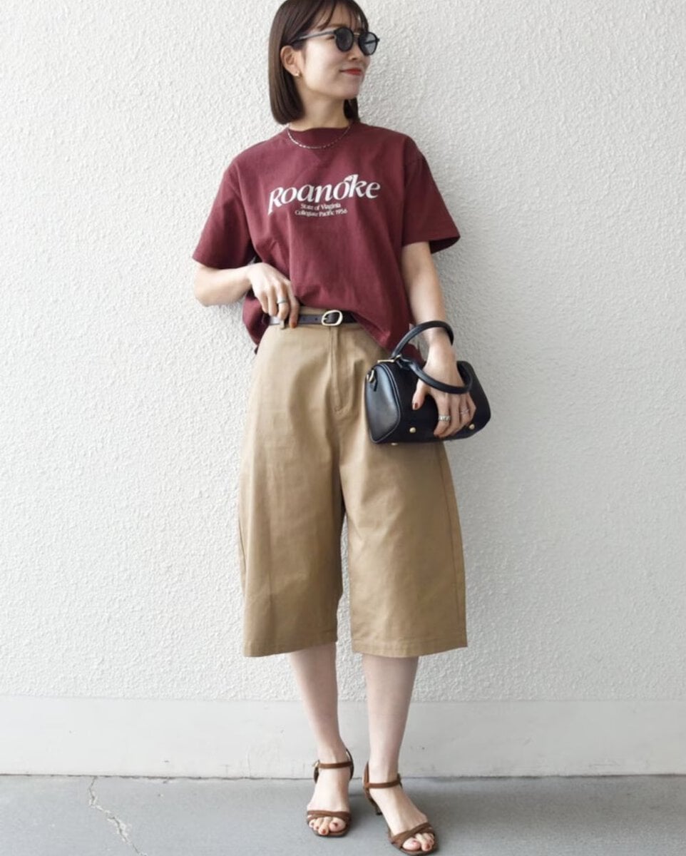 〈着用アイテム〉 Tシャツ／SHIPS any パンツ／SHIPS any サンダル／SHIPS any