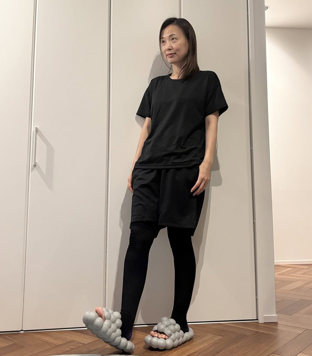 寝るときスタイル