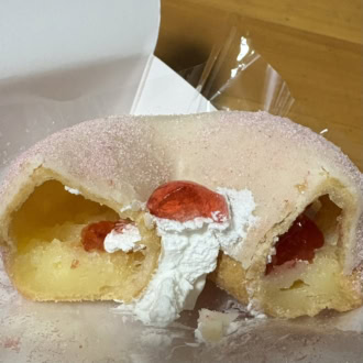いちご　断面