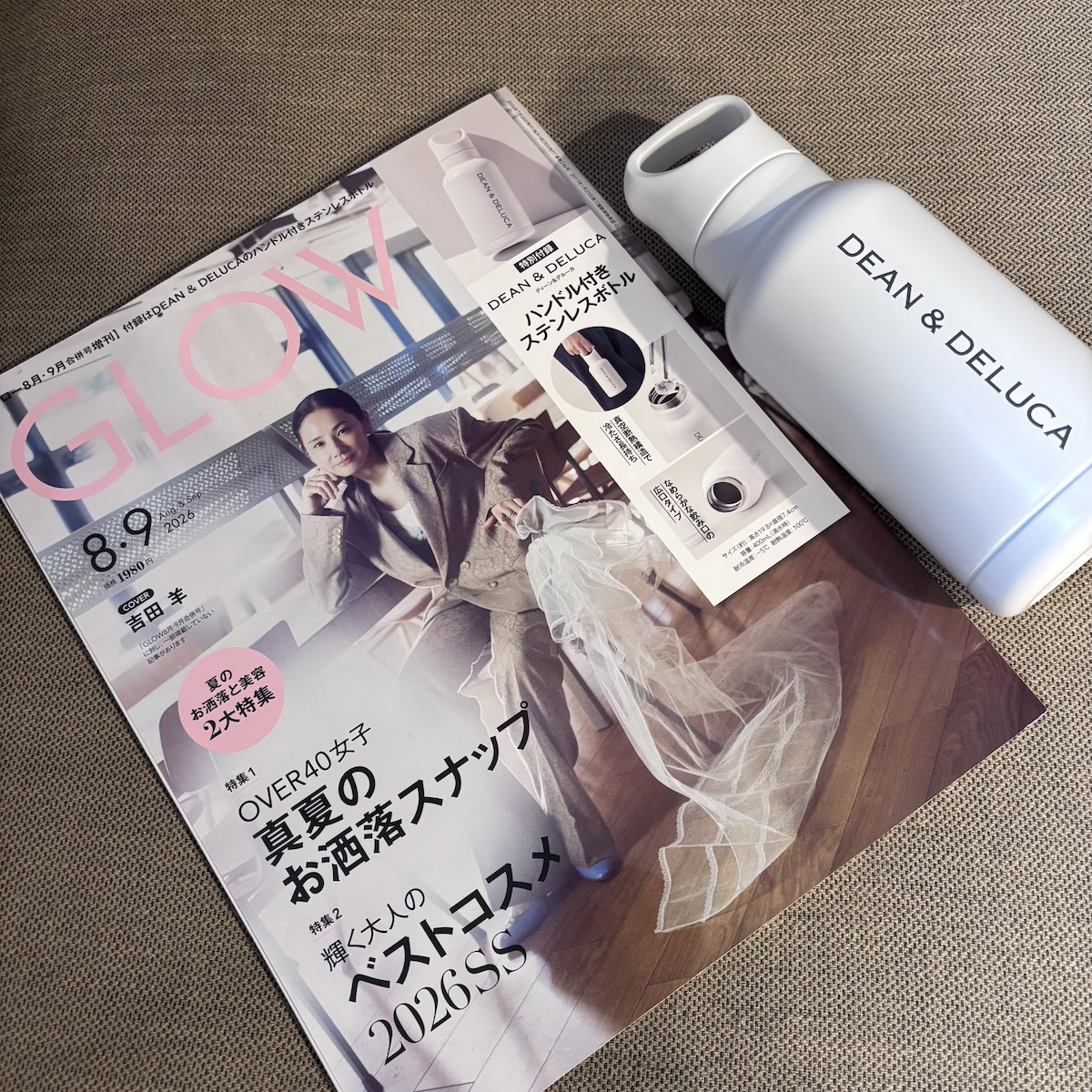 ① まずは見た目。DEAN & DELUCAらしいシンプルデザイン