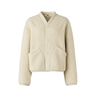 ユニクロ　フリースショートジャケット　4,990円