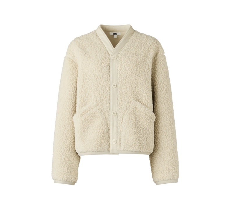 ユニクロ　フリースショートジャケット　4,990円