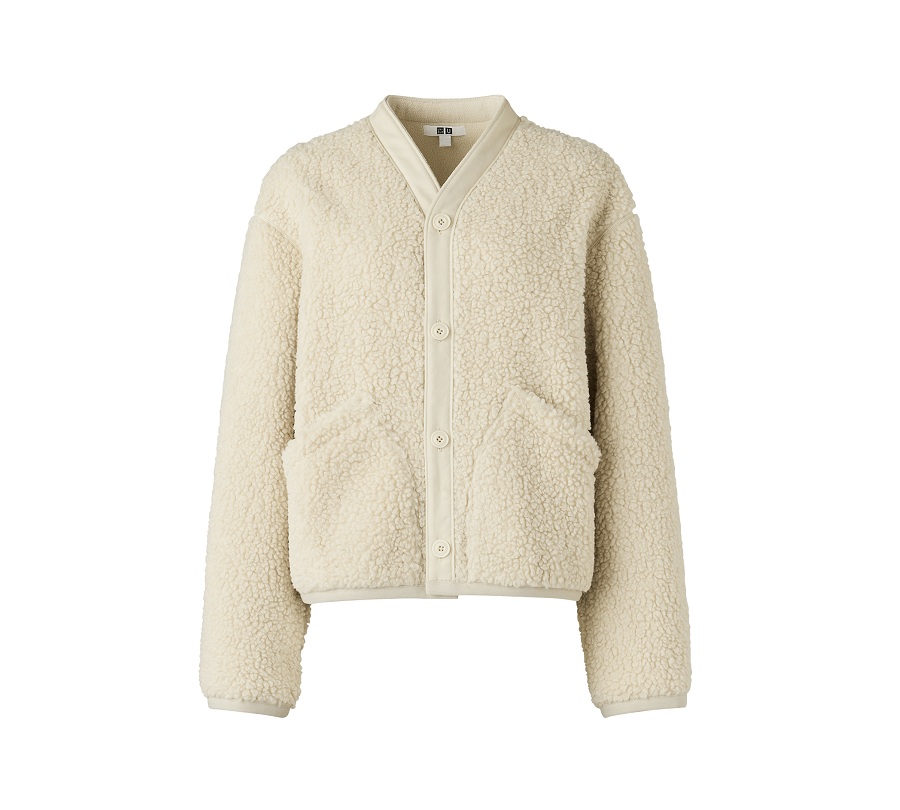 ユニクロ フリースショートジャケット 4,990円
