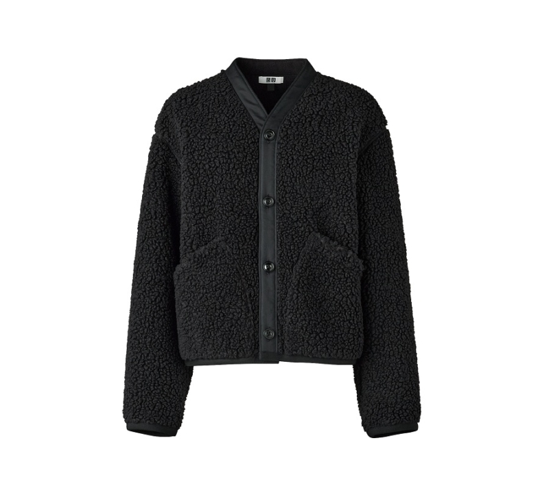 ユニクロ　フリースショートジャケット　4,990円