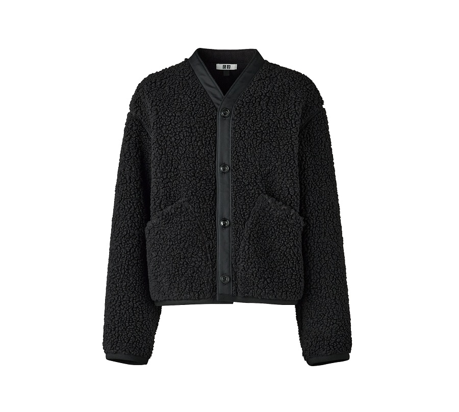 ユニクロ フリースショートジャケット 4,990円