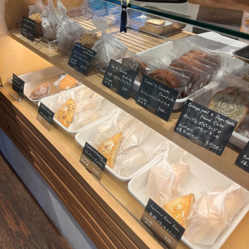 パウンドケーキからスコーンまで大充実