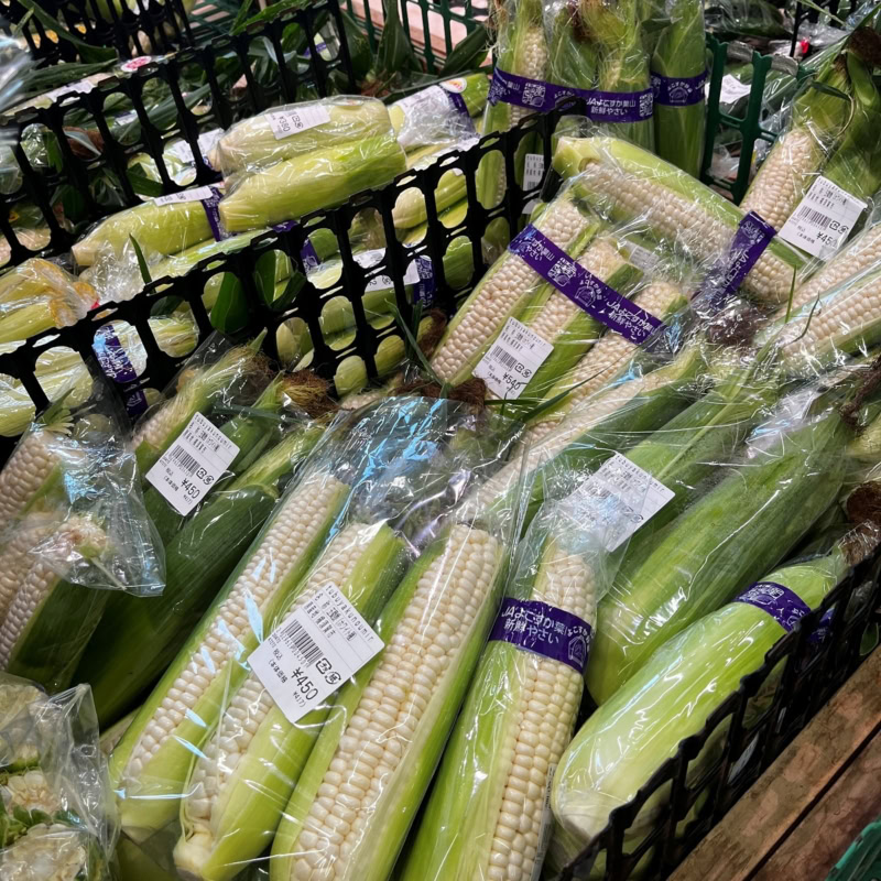 トウモロコシは生でも食べれるらしい
