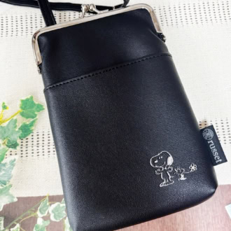 がま口スマホショルダー