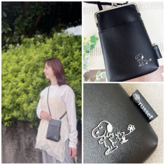 【付録レポ】40代のお出かけはこれ1つ！ラシット×スヌーピーの高見え＆収納力を両立した「スマホがま口ショルダー」｜かがやき隊 伊藤里絵