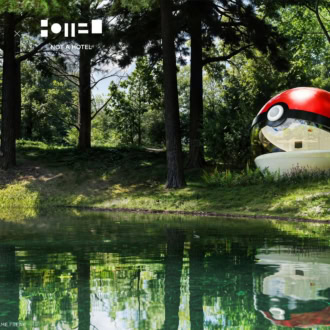 「これ本当に泊まれるの!?」NOT A HOTELが本気で作った《ポケモン》大人のモンスターボール