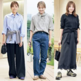 【40代のスニーカーコーデ3DAYS】きれいめ服に似合う、エレガントな足もと