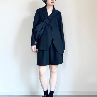 リネンブレンドトップス（UNIQLO） リネンブレンドセットアップ（UNIQLO）