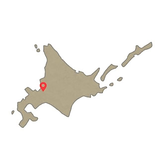 北海道と札幌の位置を示す地図