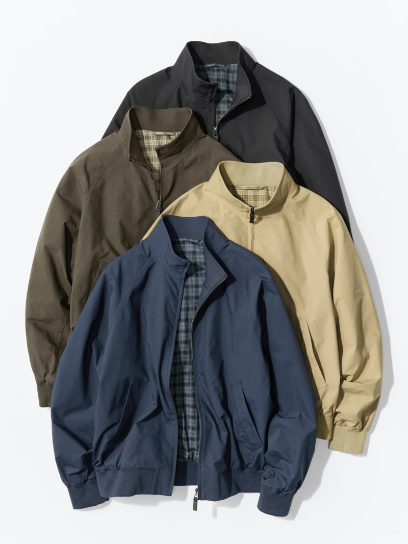 uniqloハリントンジャケット